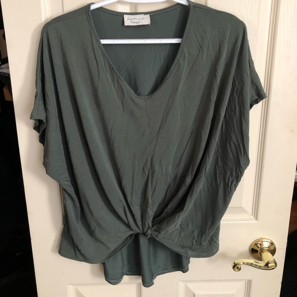 Women’s Army Green Blouse